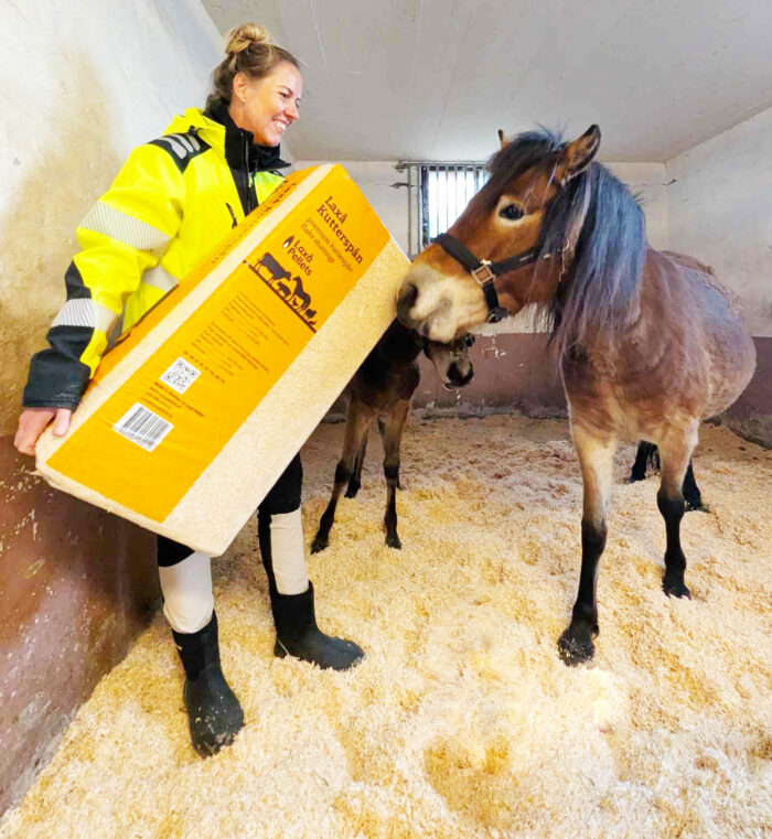 Kutterspån från Laxå Pellets